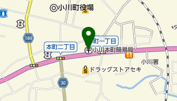 小川本町簡易郵便局の地図画像