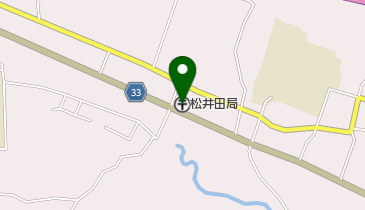 松井田郵便局の地図画像