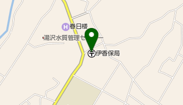 伊香保郵便局の地図画像