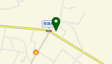 板倉郵便局の地図画像