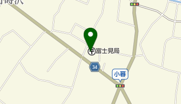 富士見郵便局の地図画像