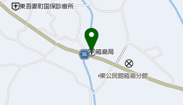 箱島郵便局の地図画像