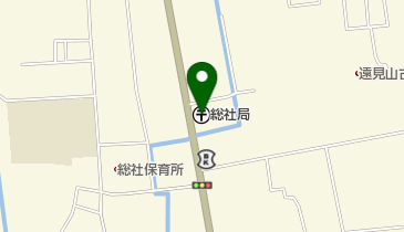 総社郵便局の地図画像