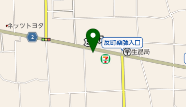 生品郵便局の地図画像