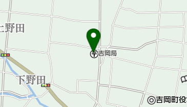 吉岡郵便局の地図画像