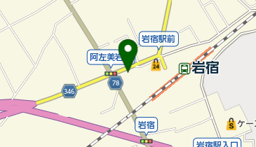 笠懸郵便局の地図画像