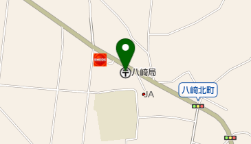 八崎郵便局の地図画像