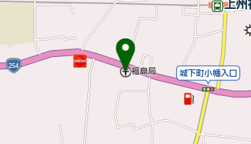 福島郵便局の地図画像