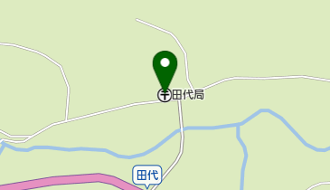 田代郵便局の地図画像