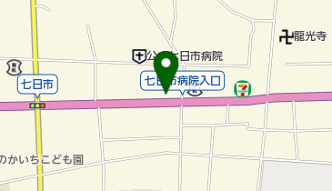 富岡七日市郵便局の地図画像