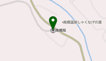 南郷郵便局の地図画像