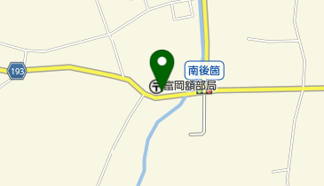 富岡額部郵便局の地図画像