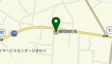 藤岡緑町郵便局の地図画像