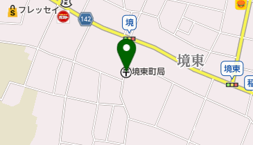 境東町郵便局の地図画像