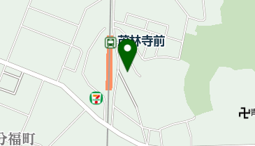 茂林寺駅前郵便局の地図画像