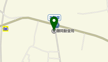 藤岡動堂郵便局の地図画像