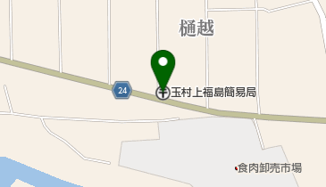 玉村上福島簡易郵便局の地図画像