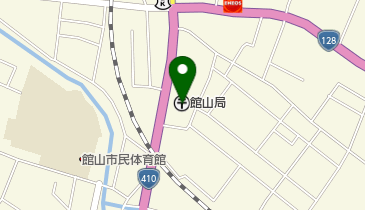 館山郵便局の地図画像