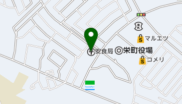 安食郵便局の地図画像