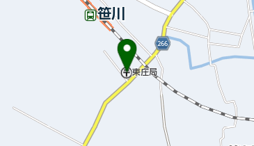 東庄郵便局の地図画像