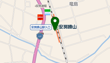 安房勝山駅郵便局の地図画像