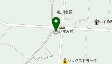 いすみ郵便局の地図画像