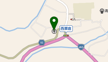 秋元郵便局の地図画像