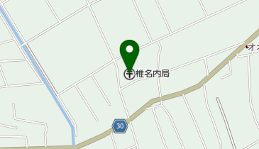 椎名内郵便局の地図画像