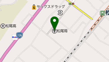 松尾郵便局の地図画像