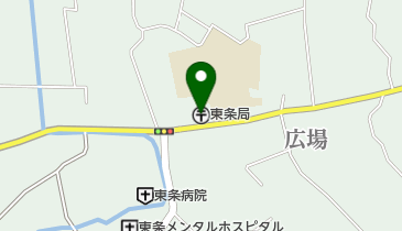 東条郵便局の地図画像