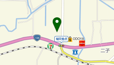 グリーンファーム館山内郵便局の地図画像