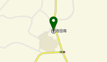 吉田郵便局の地図画像