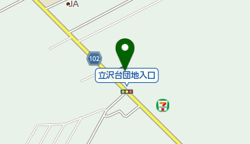 富里郵便局の地図画像