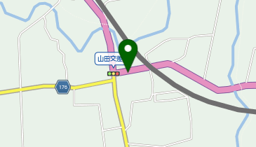 山田郵便局の地図画像