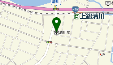 清川郵便局の地図画像