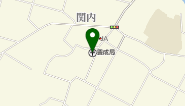 豊成郵便局の地図画像