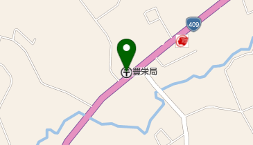 豊栄郵便局の地図画像