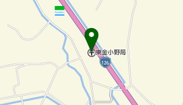 東金小野郵便局の地図画像