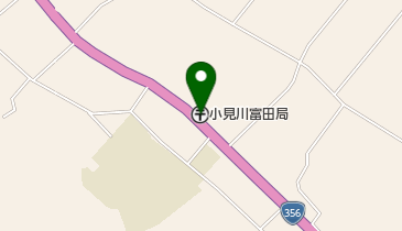 小見川富田郵便局の地図画像