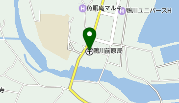 鴨川前原郵便局の地図画像