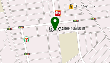 八千代勝田台郵便局の地図画像