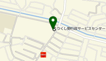 我孫子つくし野郵便局の地図画像