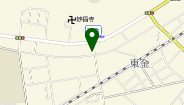 東金上宿郵便局の地図画像