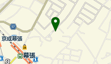 幕張北口郵便局の地図画像