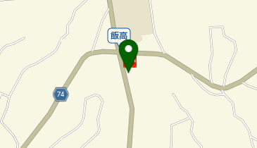 飯高簡易郵便局の地図画像