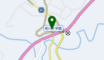 老川簡易郵便局の地図画像