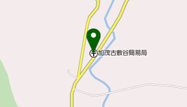 加茂古敷谷簡易郵便局の地図画像