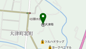 大津郵便局の地図画像