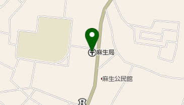 麻生郵便局の地図画像