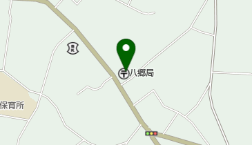 八郷郵便局の地図画像